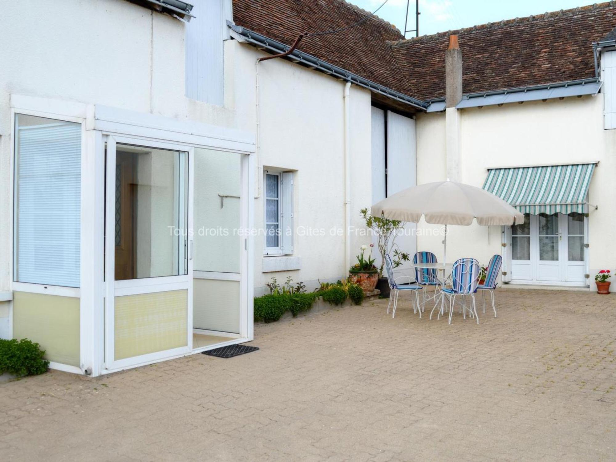 Vernou-sur-Brenne Gite Charmant Pres De Tours Et Amboise Avec Wi-Fi, Cour Privative, Garage A Velos, Accepte Animaux - Fr-1-381-503 מראה חיצוני תמונה
